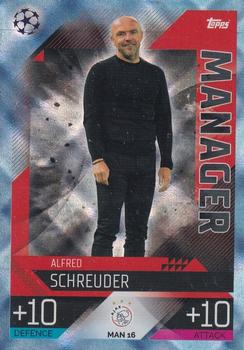 2022-23 Topps Match Attax UEFA Champions League & UEFA Europa League Extra - Manager Crystal #MAN 16 Alfred Schreuder Front