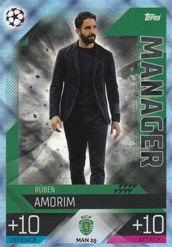 2022-23 Topps Match Attax UEFA Champions League & UEFA Europa League Extra - Manager Crystal #MAN 25 Ruben Amorim Front