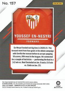 2021-22 Donruss Elite LaLiga Santander - Red #157 Youssef En-Nesyri Back