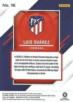 2021-22 Donruss Elite LaLiga Santander - Gold #16 Luis Suárez Back