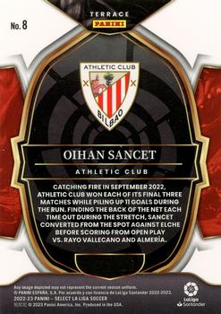 2022-23 Panini Select La Liga #8 Oihan Sancet Back