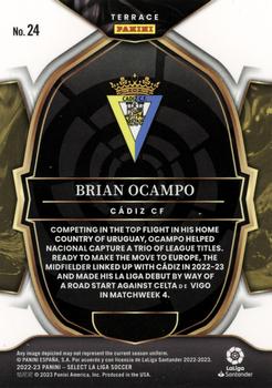 2022-23 Panini Select La Liga #24 Brian Ocampo Back