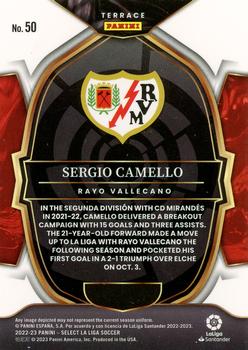 2022-23 Panini Select La Liga #50 Sergio Camello Back