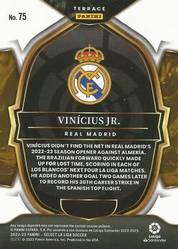 2022-23 Panini Select La Liga #75 Vinicius Jr. Back