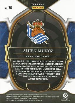 2022-23 Panini Select La Liga #76 Aihen Munoz Back