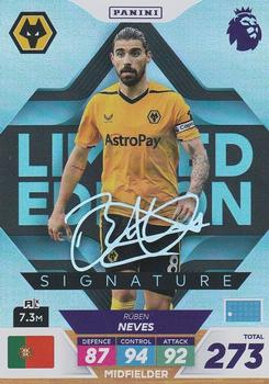 2023 Panini Adrenalyn XL Premier League Plus - Printed Signature Limited Edition #NNO Rúben Neves Front
