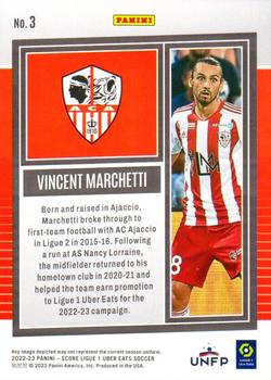 2022-23 Score Ligue 1 Uber Eats #3 Vincent Marchetti Back