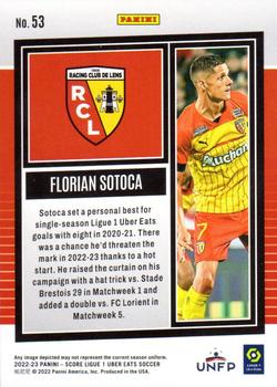 2022-23 Score Ligue 1 Uber Eats #53 Florian Sotoca Back