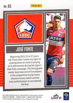 2022-23 Score Ligue 1 Uber Eats #65 Jose Fonte Back
