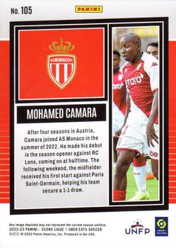 2022-23 Score Ligue 1 Uber Eats #105 Mohamed Camara Back