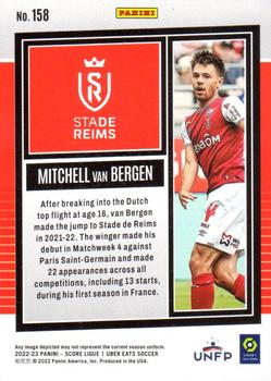 2022-23 Score Ligue 1 Uber Eats #158 Mitchell van Bergen Back