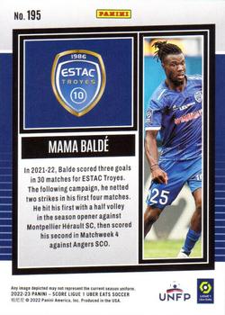 2022-23 Score Ligue 1 Uber Eats #195 Mama Baldé Back