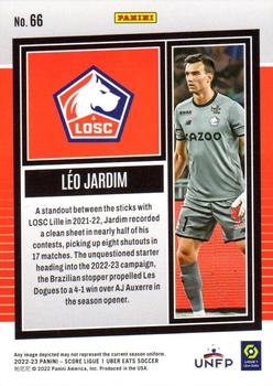 2022-23 Score Ligue 1 Uber Eats - Pink Swirl #66 Léo Jardim Back