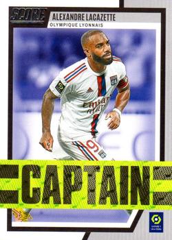 2022-23 Score Ligue 1 Uber Eats - Captain #1 Alexandre Lacazette Front