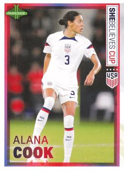 2023 Parkside USWNT SheBelieves Cup Team #4 Alana Cook Front