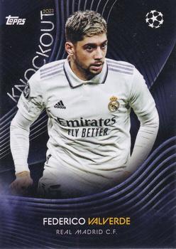 2023 Topps Knockout UEFA Champions League #NNO Federico Valverde Front