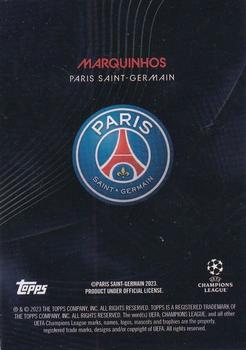 2023 Topps Knockout UEFA Champions League #NNO Marquinhos Back