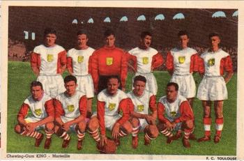 1956-57 Chewing-Gum King #NNO F.C. Toulouse Front