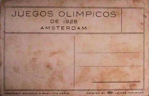 1928 Cigarrillos Guerrillero #1 Delante del Goal Argentino Back