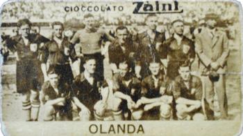1934 Cioccolato Zaini #NNO Olanda Front