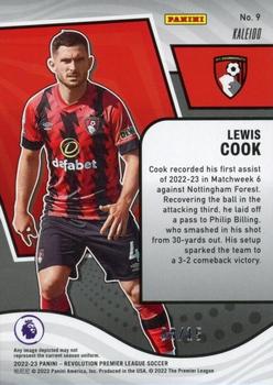 2022-23 Panini Revolution Premier League - Kaleido #9 Lewis Cook Back