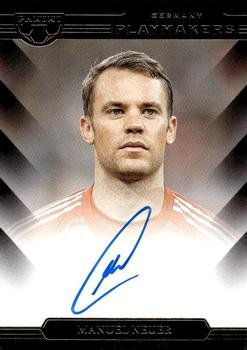 2021-22 Panini Mosaic Road to FIFA World Cup - Playmakers Autographs #P-MN Manuel Neuer Front