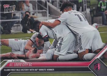 2023 Topps Now MLS #8 St. Louis City SC Front