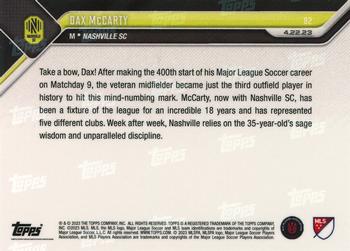 2023 Topps Now MLS #82 Dax McCarty Back