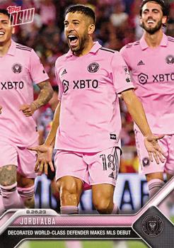2023 Topps Now MLS #179 Jordi Alba Front
