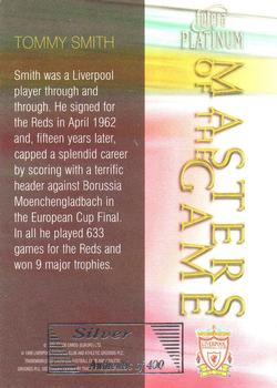 1998 Futera Platinum Liverpool Masters of the Game - Silver Edge #NNO Tommy Smith Back