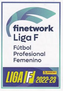 2022-23 Panini Finetwork Liga F #1 Logo Liga F Front