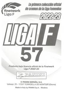 2022-23 Panini Finetwork Liga F #57 Camila Sáez Back