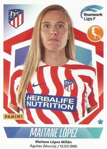 2022-23 Panini Finetwork Liga F #110 Maitane López Front