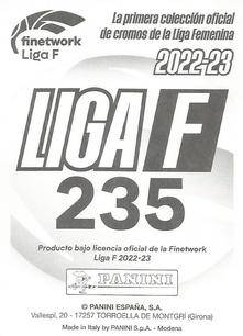 2022-23 Panini Finetwork Liga F #235 Esther González Back