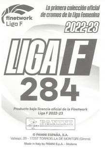 2022-23 Panini Finetwork Liga F #284 Patricia Hmirova Back