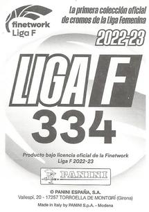 2022-23 Panini Finetwork Liga F #334 Esther González Back