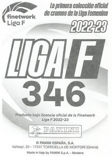 2022-23 Panini Finetwork Liga F #346 Mariona Caldentey Back