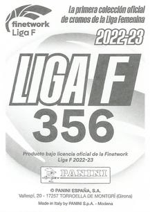 2022-23 Panini Finetwork Liga F #356 Sheila Guijarro Back