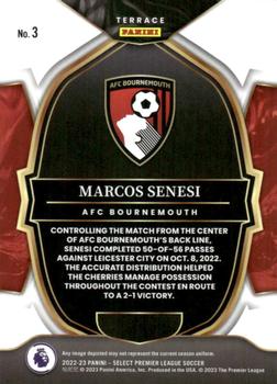 2022-23 Panini Select Premier League #3 Marcos Senesi Back