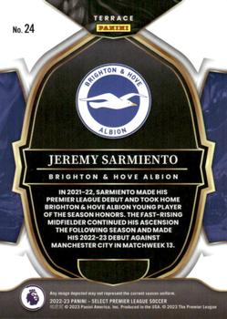 2022-23 Panini Select Premier League #24 Jeremy Sarmiento Back