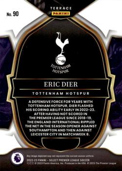 2022-23 Panini Select Premier League #90 Eric Dier Back