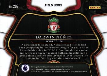 2022-23 Panini Select Premier League #202 Darwin Nunez Back