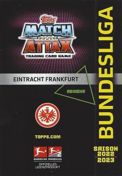 2022-23 Topps Match Attax Bundesliga Extra #503 Christopher Lenz Back