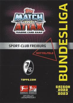 2022-23 Topps Match Attax Bundesliga Extra #508 Yannik Keitel Back