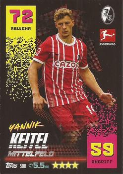2022-23 Topps Match Attax Bundesliga Extra #508 Yannik Keitel Front