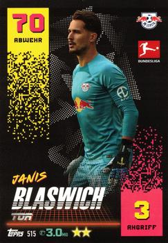 2022-23 Topps Match Attax Bundesliga Extra #515 Janis Blaswich Front