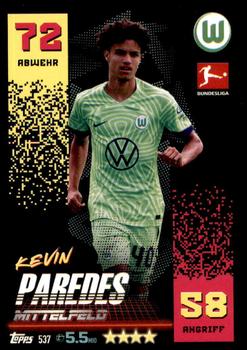 2022-23 Topps Match Attax Bundesliga Extra #537 Kevin Paredes Front