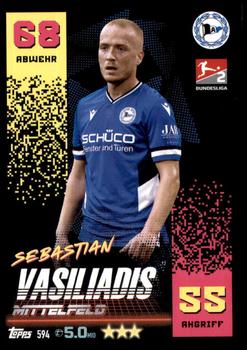 2022-23 Topps Match Attax Bundesliga Extra #594 Sebastian Vasiliadis Front