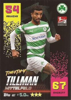 2022-23 Topps Match Attax Bundesliga Extra #607 Timothy Tillman Front