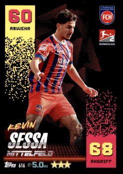 2022-23 Topps Match Attax Bundesliga Extra #616 Kevin Sessa Front
